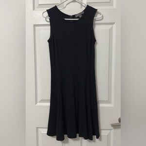 Donna Ricco Classic Black Midi Dress